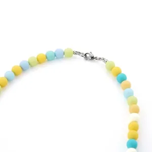 Acrylic Beaded Rosary, another view