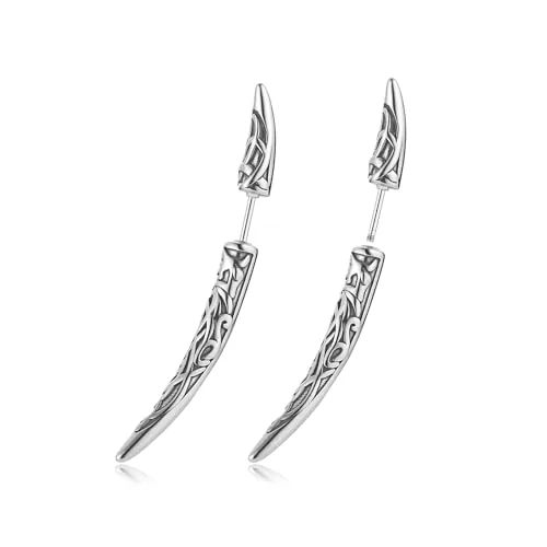 Celtic Knot Stud Earrings, stainless steel