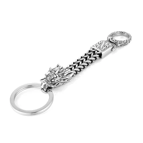 Motorcycle Keychain, stainless steel
