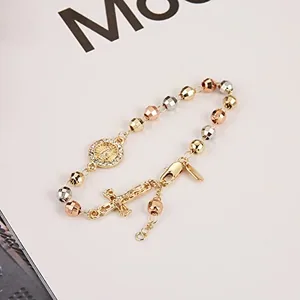 Virgin Mary Cross Rosary, another view