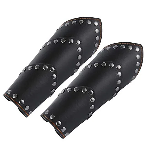 Archery Arm Bracers, leather