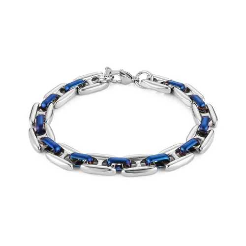 Paperclip Bracelet, stainless steel, silver