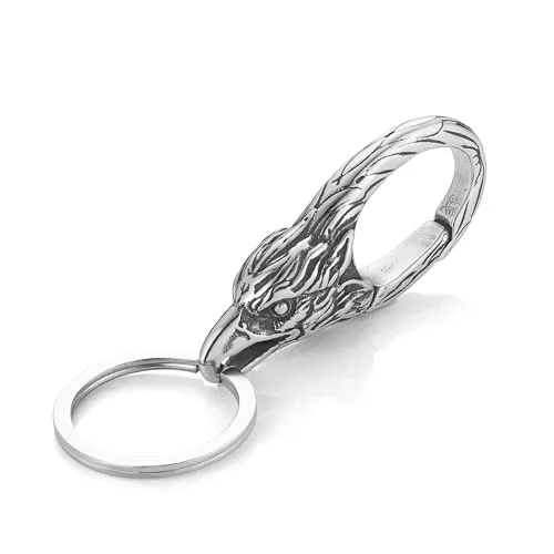 Animal Shaped Keychain, stainless steel