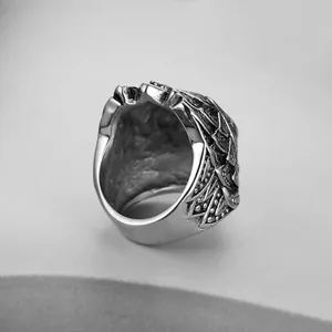 Eagle Ring, stainless steel, another view