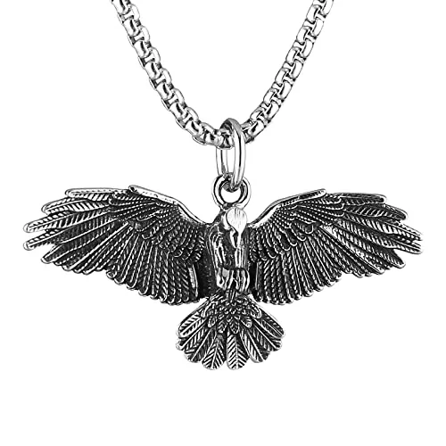 Eagle Pendant, stainless steel