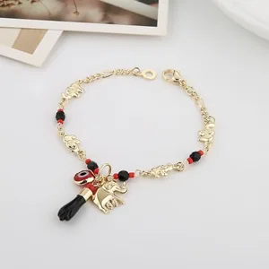 Evil Eye Bracelet, gold, another view