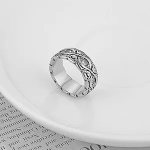 Band Ring, stainless steel, another view