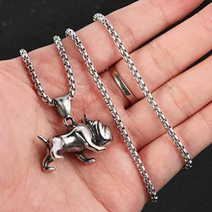 Pet Pendant, stainless steel, another view