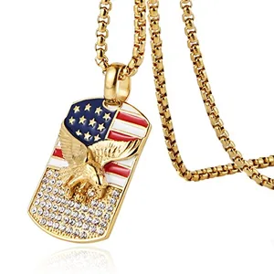 Dog Tag, gold-plated steel, gold, another view