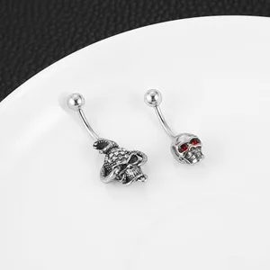 Belly Button Ring, stainless steel, pack of 2, another view