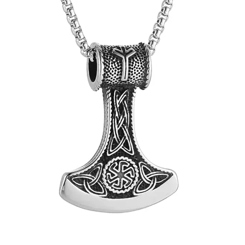 Celtic Knot Pendant, stainless steel