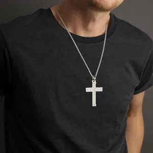 Lord's Prayer Pendant, stainless steel, another view