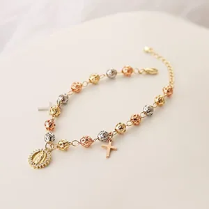 Virgin Mary Cross Rosary, another view