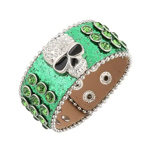 Studded Bracelet, leather
