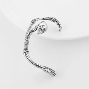 Skeleton Ear Cuffs, stainless steel, another view