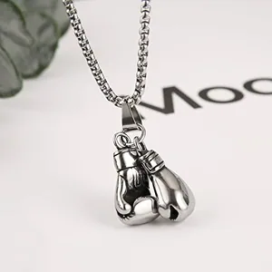 Bible Verse Pendant, stainless steel, another view