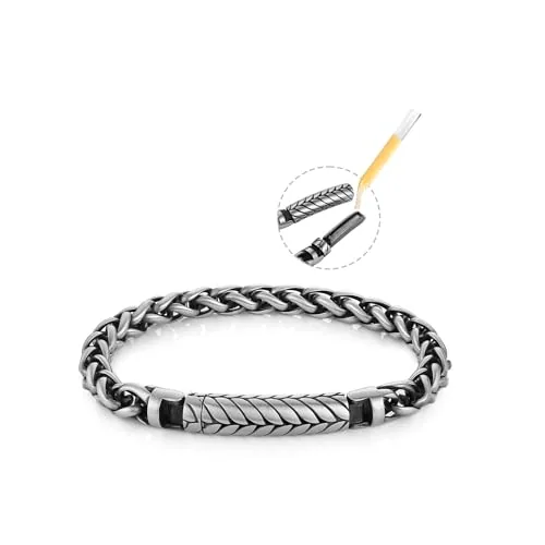 Fragrance Essential Oil Bracelet, stainless steel, rope chain, 8 mm