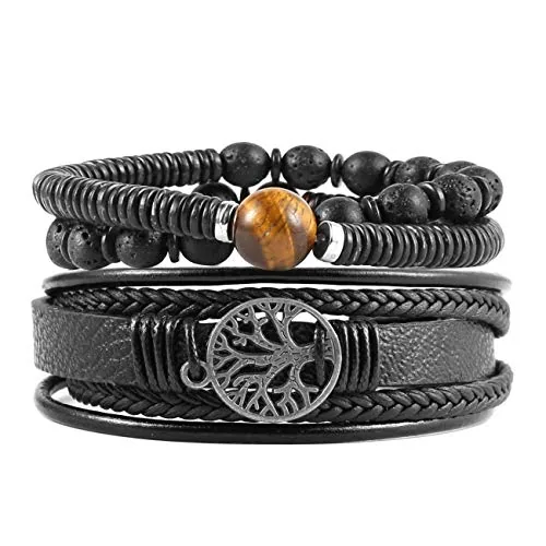 Tree Of Life Bracelet, leather