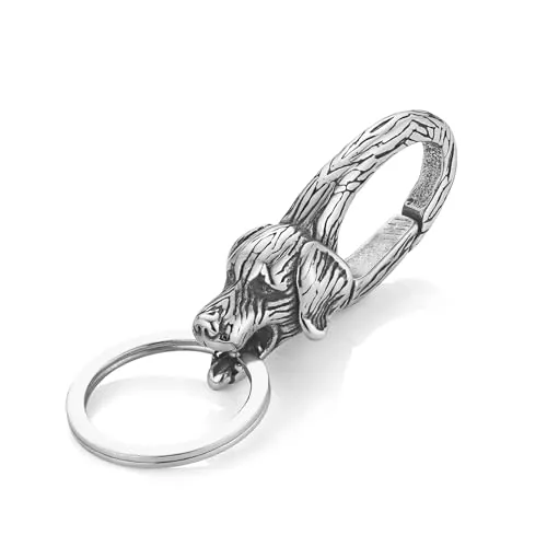 Animal Shaped Keychain, stainless steel