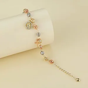 Virgin Mary Cross Rosary, another view