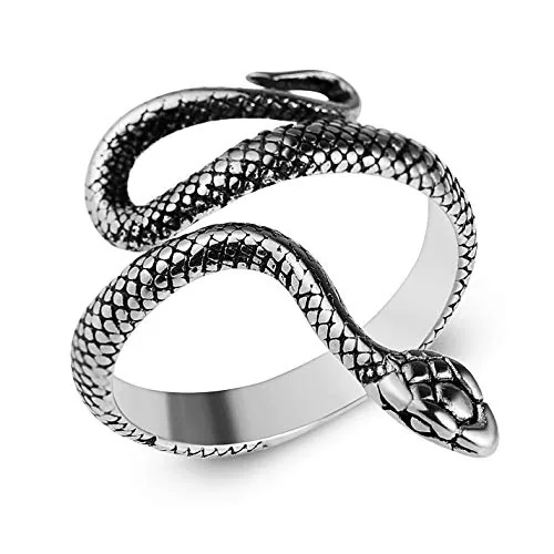 Snake Ring, stainless steel