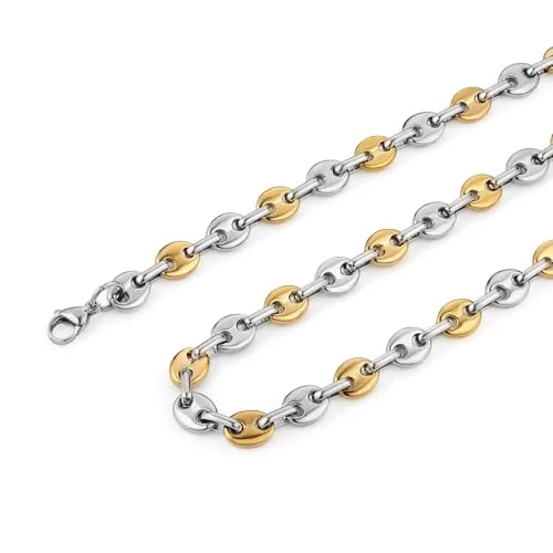 Coffee Bean Chain, stainless steel