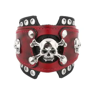 Cuff Bracelet, leather, another view