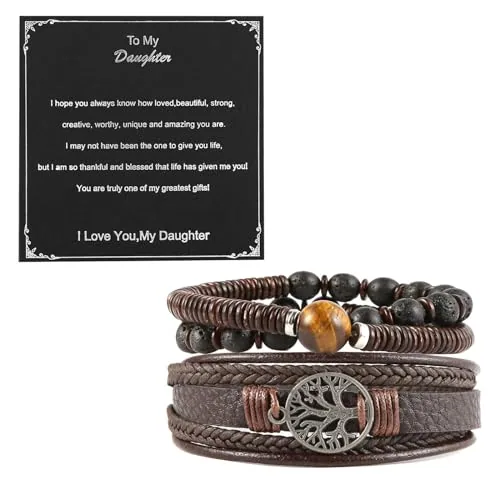 Tree Of Life Bracelet, leather