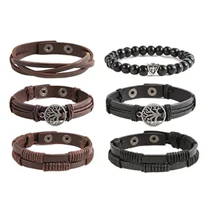 Tree Of Life Bracelet, leather, another view