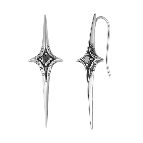 Star Earrings, stainless steel