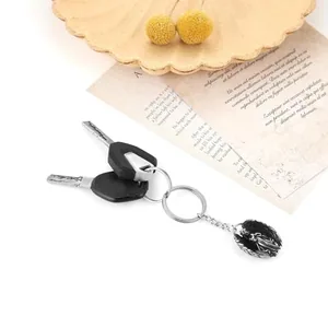 Universal Duty Key Keychain, stainless steel, another view