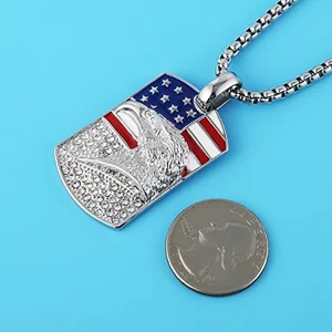 Dog Tag, gold-plated steel, gold, another view