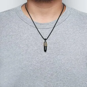 Skull Bullet Head Chain, stainless steel, another view