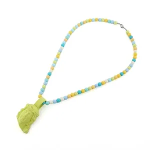 Acrylic Beaded Rosary, another view