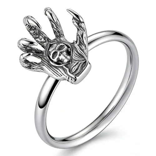 Skeleton Ring, stainless steel