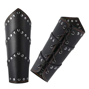 Archery Arm Bracers, leather, another view