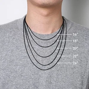 Snake Chain, stainless steel, snake link, another view