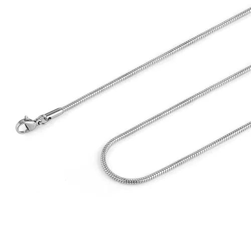 Snake Chain, stainless steel, snake link