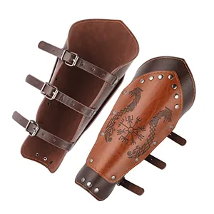 Archery Arm Bracers, leather, another view