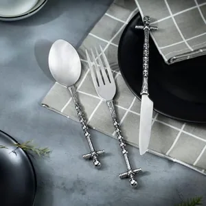 Cross Flatware Set, stainless steel, another view