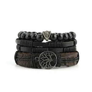 Tree Of Life Bracelet, leather, another view