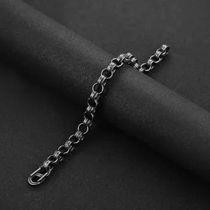 Circular Bracelet, stainless steel, 8 mm, another view