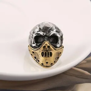 Skull Ring, stainless steel, another view