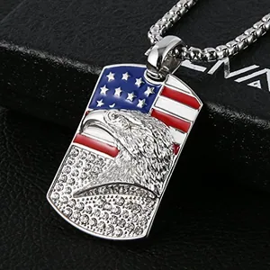 Dog Tag, gold-plated steel, gold, another view