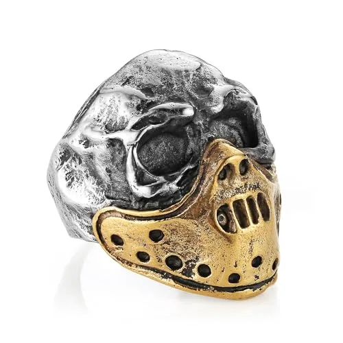 Skull Ring, stainless steel